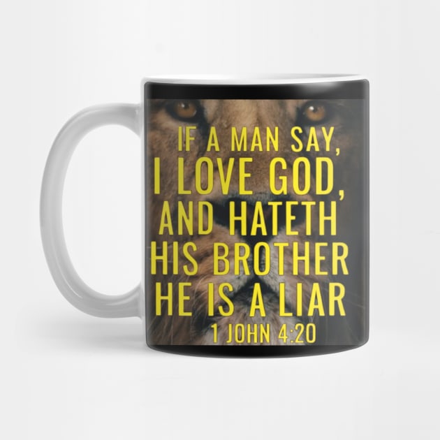 Lion of Truth: 1 John 4:20 by Lamar 's Store